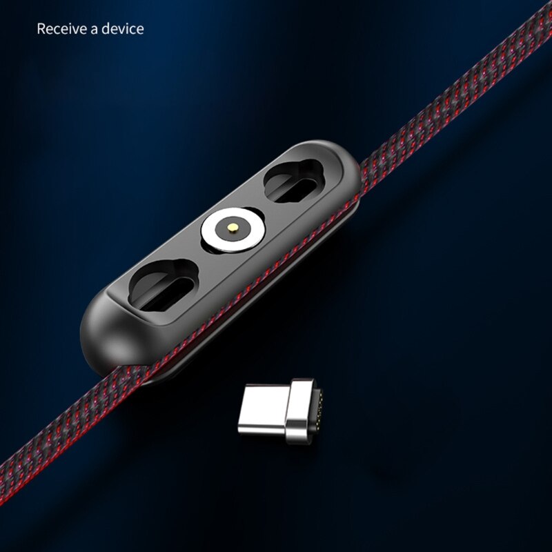 3 w 1 kabel magnetyczny wtyczki Case łatwe do podjęcia i umieścić w Apple Android type-c dla podróży służbowych podróży H3CA
