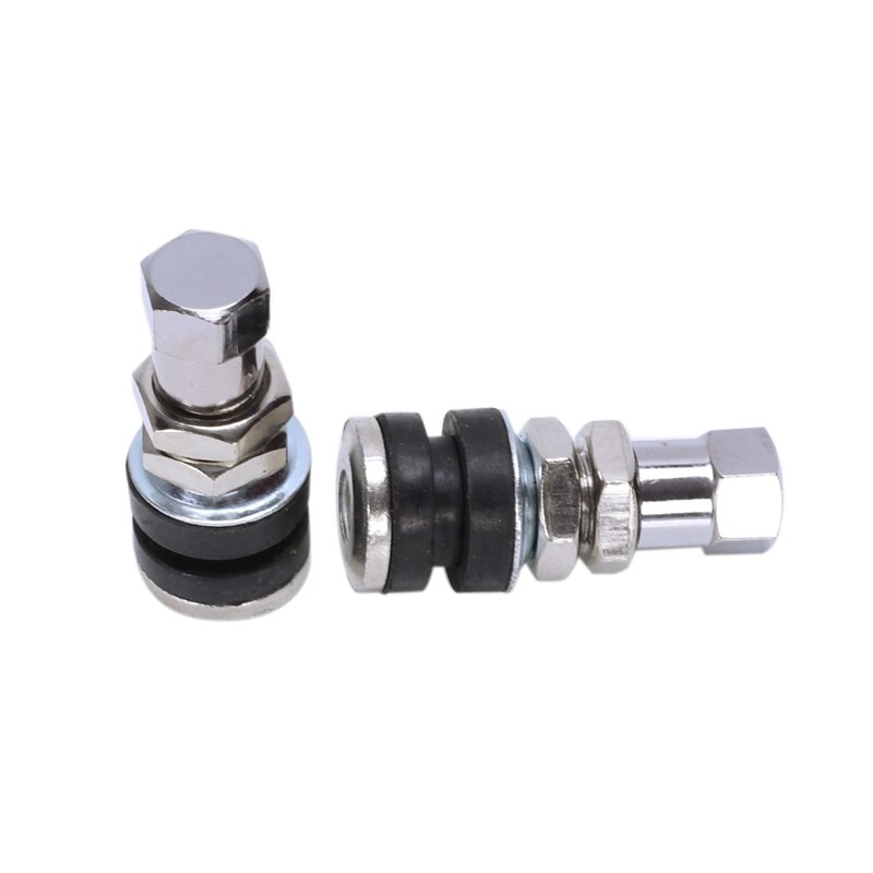 25 stuks  tr 413 rubberen tubeless vacuüm snap-in bandenventielen voor auto's, van aluminiumlegering & 10 stuks tubeless bandenventielen voor auto's, vrachtwagens en motorfietsen