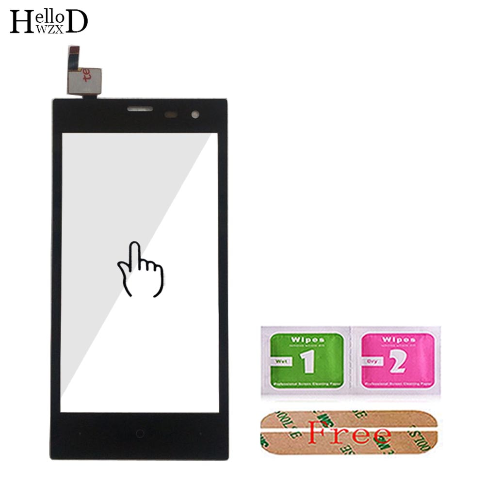 Touch Panel Voor Highscreen Zera S (rev. s) Voor Glas Sensor Touchscreen Touch Screen Digitizer Panel Mobiele Telefoon Gereedschap Doekjes