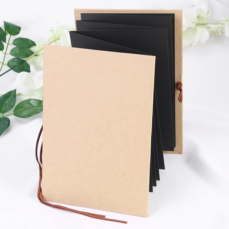 Folding Photo Albums Scrapbook Paper DIY Craft Album Scrapbooking Picture Album for Wedding Anniversary Memory Books