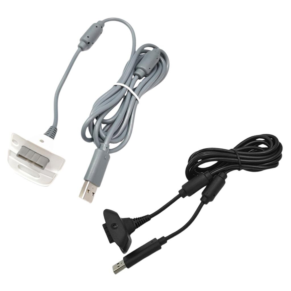 6ft USB Charging Cable Charger Replacement Adapter Wire for 360 Slim Wireless Game Controllers Easy to Install Durable