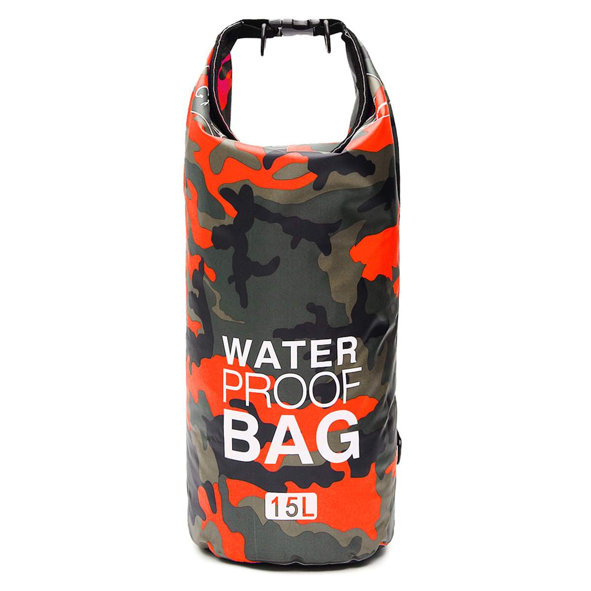 15L PVC Waterproof Dry Bag Camp Outdoor Camouflage Diving Foldable Man Women Beach Swimming Bag Rafting River Ocean backpack: 2