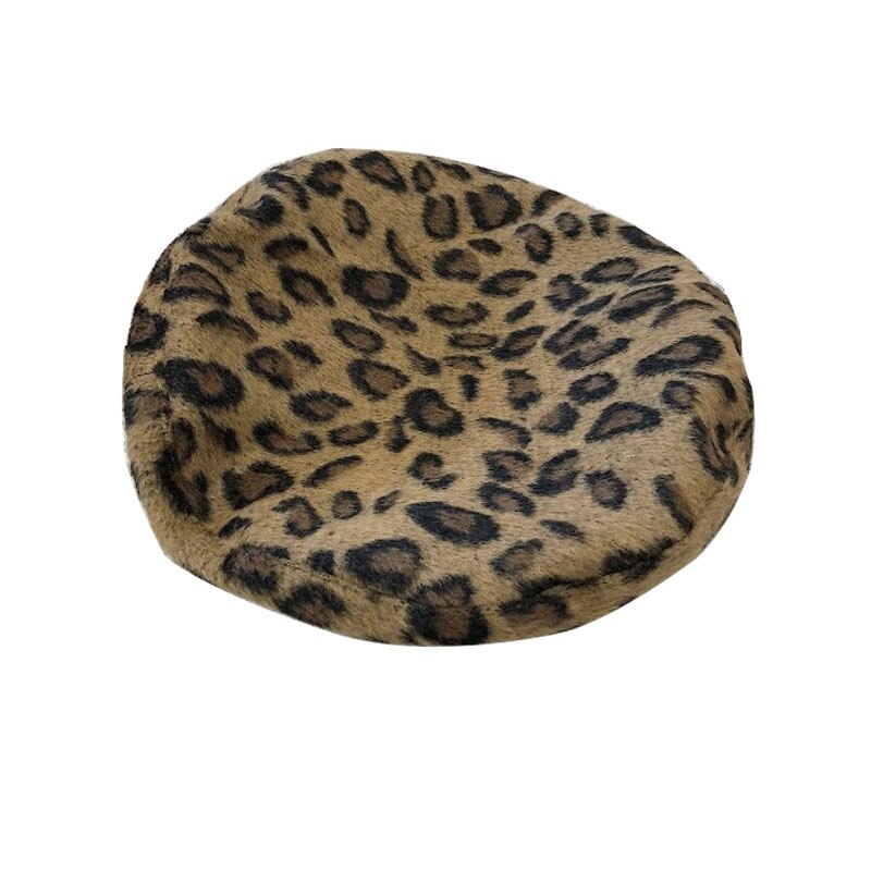 Baret hoeden voor vrouwen Baret Leopard Herfst Winter baret vrouwen baretten caps voor vrouwen