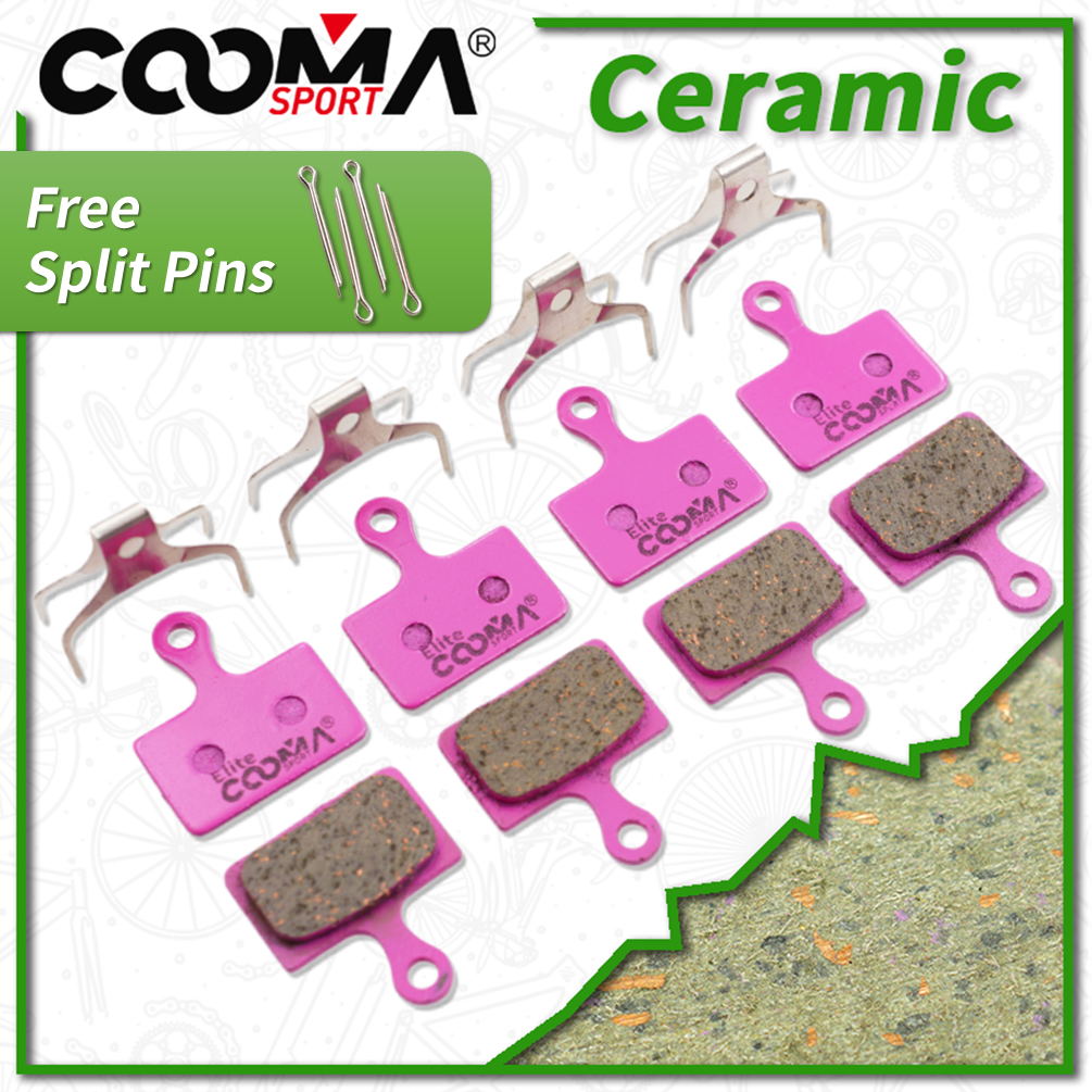 Plaquettes de frein à disque en céramique, 4 paires, pour Shimano XTR M9100 Dura Ace R9100 R9150 Ultegra R8070 RS805 RS505 RS405 RS305 RX810 GRX