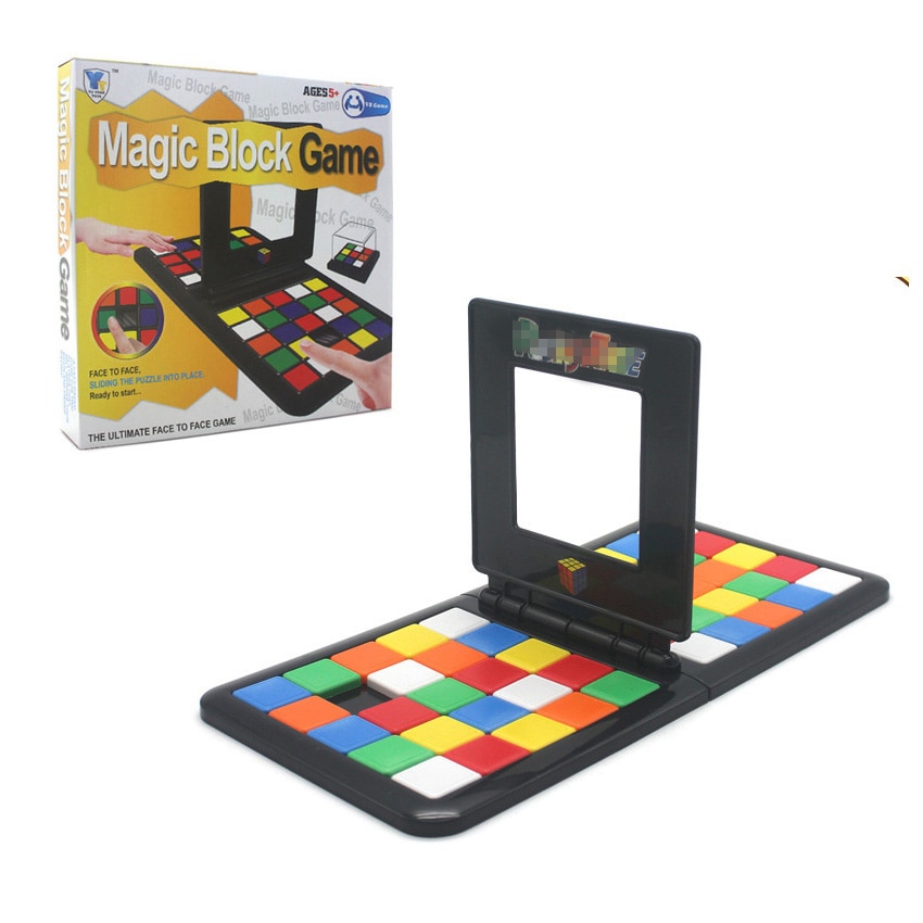 2020 cubo magico cubo di puzzle 3D Di Puzzle Gara Cubo Gioco Da Tavolo Per Bambini Adulti Educazione Giocattolo Genitore-Bambino A Doppia Velocità gioco di Magia Magia Cubi