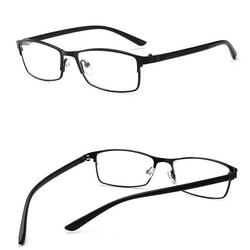 -1.0 -1.25 -1.5 -1.75-4 Anti Blauw Licht Afgewerkt Bijziendheid Bril Mannen TR90 Vierkante recept Bril Korte-Sighte Eyewear