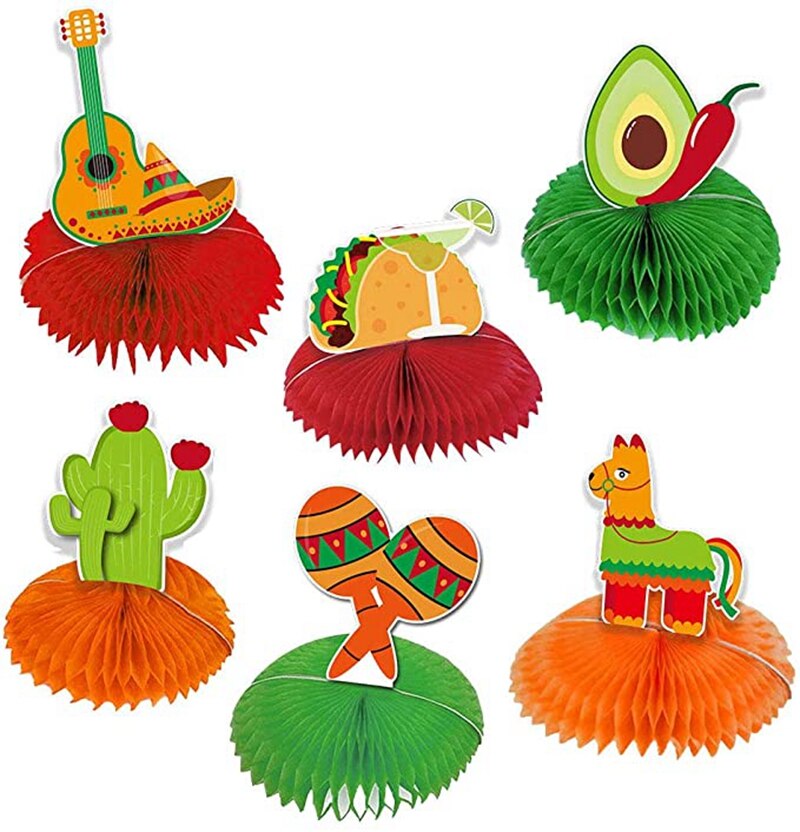 Wiszące papierowe papierowe flaming ananas kaktus o strukturze plastra miodu strona dekoracji hawajskie Luau urodziny ślubny wystrój domu dostaw