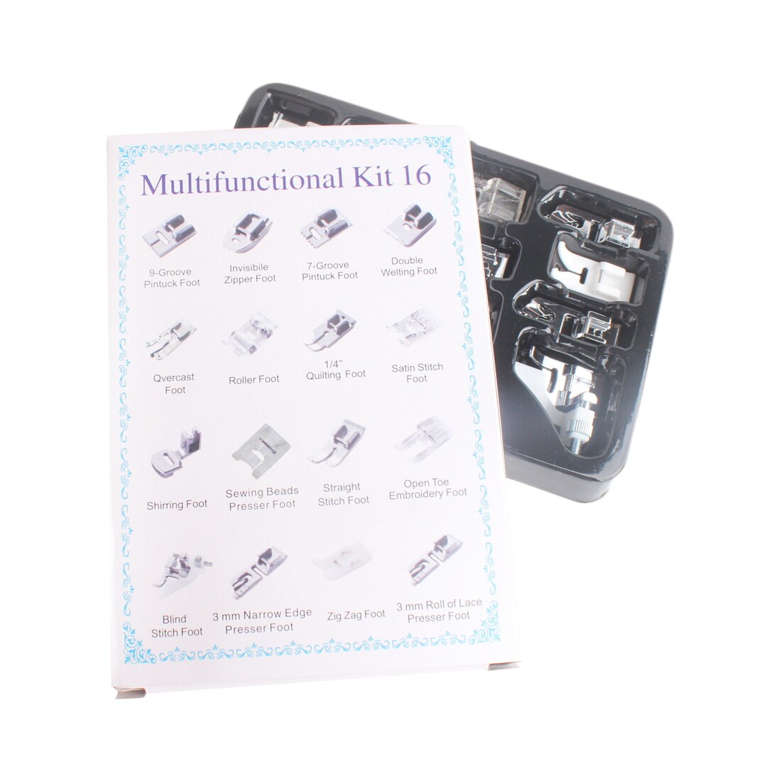 Electric Portable Mini Sewing Machine Handheld Sewing Machines Household Multifunction Automatic Tread Rewind Sewing Machine LED