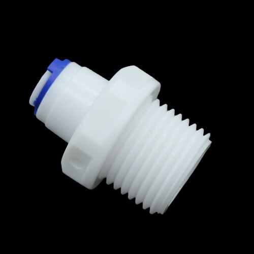 3Pcs 1/2 Inch Male Thread To 6mm Slip lock Quick-connectors Straight Elbow Irrigation Butt Pneumatic Pipe Connectors Fittings: Straght