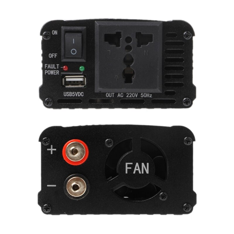 300W/400W/500W/600W Power Inverter Converter DC 12V to 220V AC Cars Inverter with Car Adapter