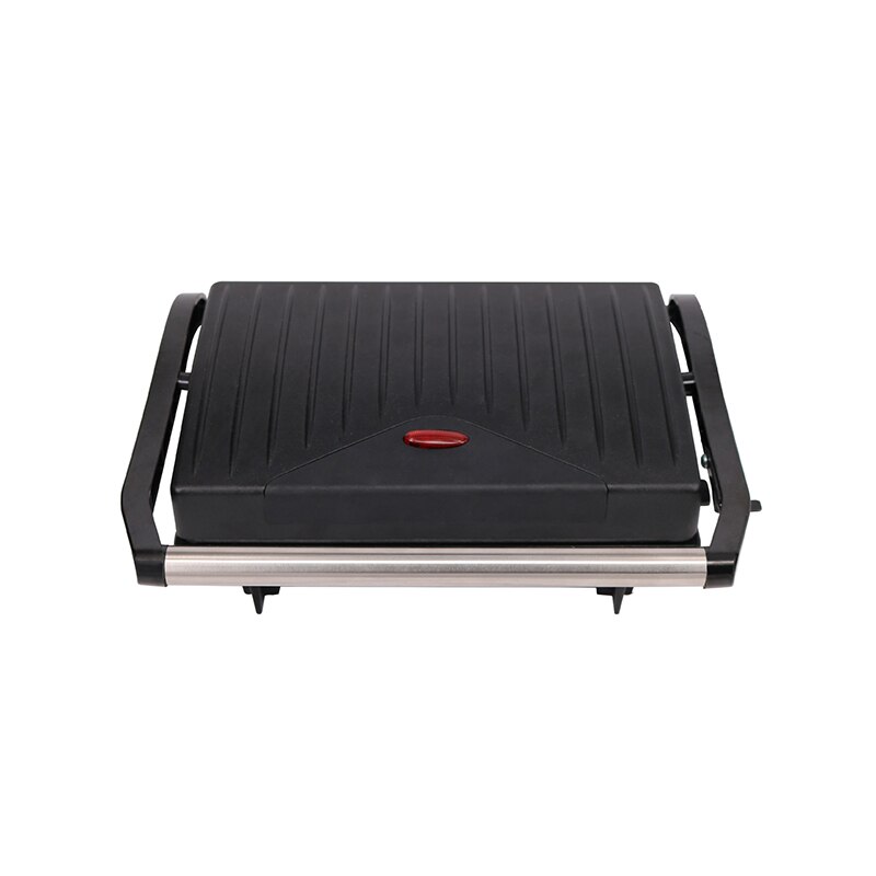 Parrilla eléctrica ofen de doble calentamiento lateral, freidora de carne sin humo, hamburguesa tostada, máquina de carne a la parrilla para el hogar, 750W