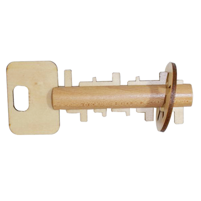 Beechwood Lock Boutique Children's Wooden Educational Toys Adult Puzzle Leisure Dismantling Lock Wooden Toys: Watermelon red
