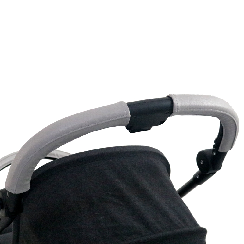 Housse de poignée en cuir PU pour Cybex Eezy S Twist (+) 2 / Eezy s2, étuis de protection pour poussette, housse accessoires