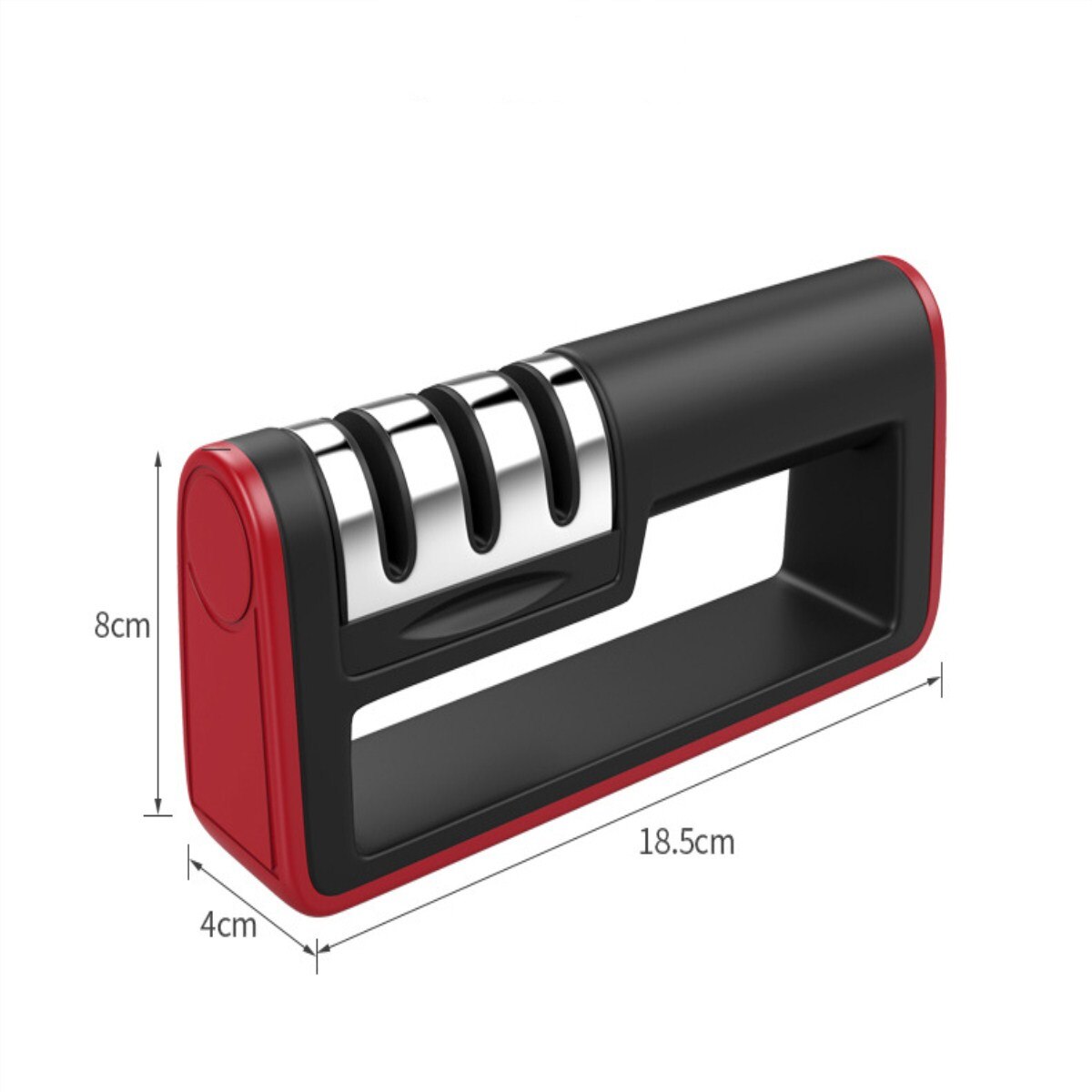 3 fasen Professionele Messenslijper Slijpsteen Grinder Messen Whetstone Tungsten Diamond Keramische Slijper Tool