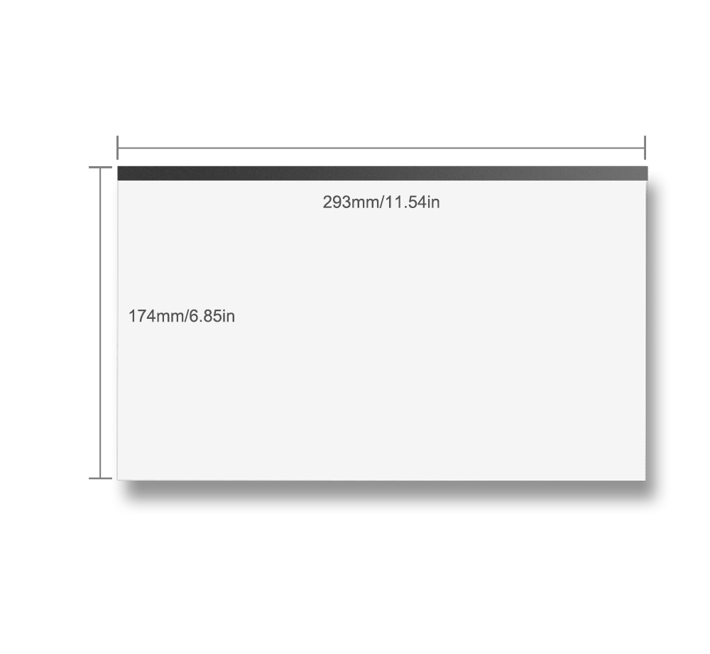 Transparent Protective Film for Parblo A610 Ugee M708 Digital Drawing Graphics Tablet P0025094