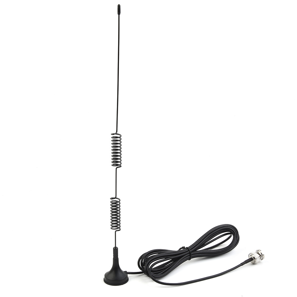 Antena de rádio amador, Scanner de rádio móvel, BNC Base Mounting Car Antenna, VHF UHF