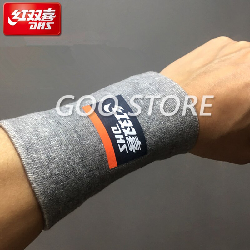 DHS Table Tennis Wristband Wrist Protector Carbon Fiber Ping Pong Badminton Unisex Sport Sweat band Brace Cloth Sweatband