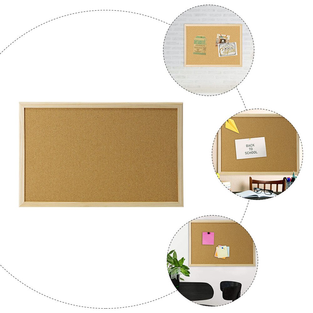 Cork Board Bulletin Board Framed Cork Board Memo Boards Display Cork Board