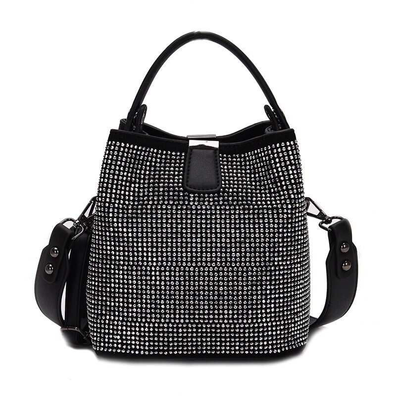 Diamanten dames emmertas beroemde merken dames handtassen pu leren schoudertassen dames kleine crossbody tassen: Zilver
