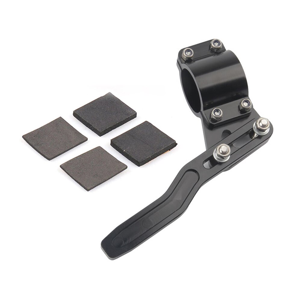 Aluminium Auto Styling Einstellung Lenkrad Drehen Stange Verlängerung Blinker Hebel Position hoch Bausatz Auto Zubehör BX101508: Schwarz