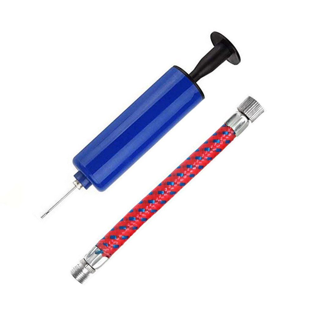 10 stücke Fahrrad Pumpe Luftpumpe Set Hand Pumpe Inflator Tragbare Ball Aufblasen Pumpe Werkzeuge Mit Luft Schlauch