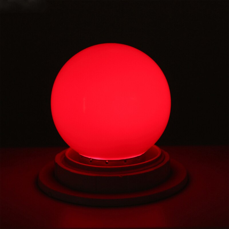 E27 Led-lampen-E27 1 W Pe Frosted Led Globe Kleurrijke Wit/Rood/Groen/Blauw/ ylellow Lamp 220 V-1 Pcs