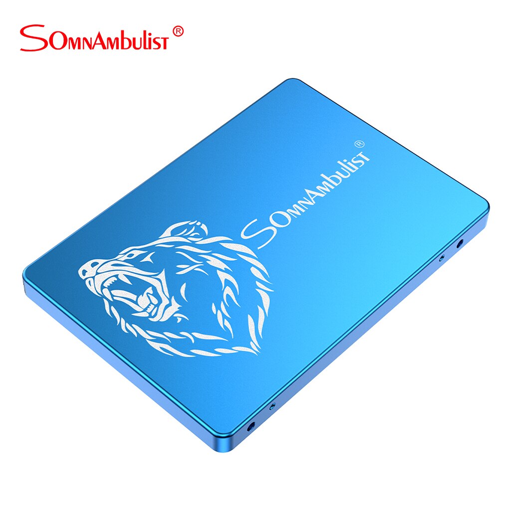 SOMNAMBULIST Metal grizzly SSD Plus Internal Solid State Hard Drive Disk SATA III 2.5 &quot;120GB 240GB 480GB laptop notebook solid s