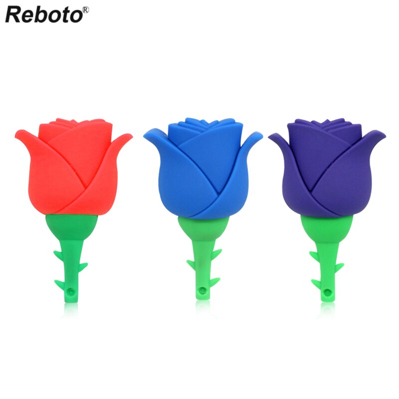 Memoria usb flash drive Rosa gb 8gb 16gb pendrive hermosa flor usb stick pen drive 32gb 64 gb g USB de Memoria flash usb