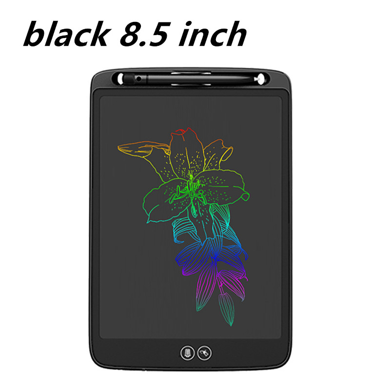 12" 10 "8.5 " LCD Writing Tablet Electronic Graphic Tablet For Drawing Art Light Drawing Board Digital Tablet Drawing Pad: black 8.5 inch