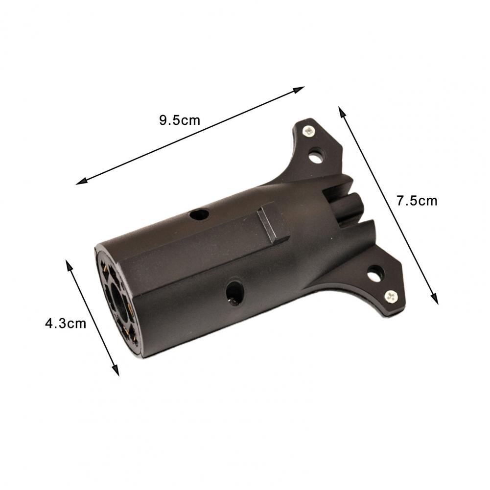 Trailer Adapter Round High Strength 7Pin to 4Pin Universal Trailer Connector for Motorhome