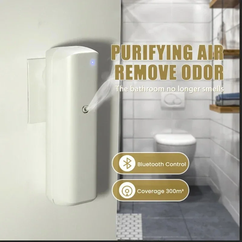 Diffuseur de parfum mural à brancher, diffuseur d'arôme intelligent sans eau pour huiles essentielles, Machine à Air parfumée pour salle de maison