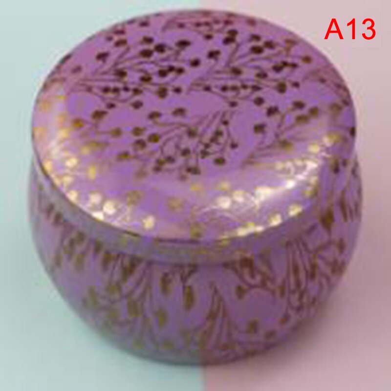 1Pc DIY Candle Making Kit Holder Storage case Party Favor and Sweets Candle Tin Jars for Dry Storage Spices case Camping: 13