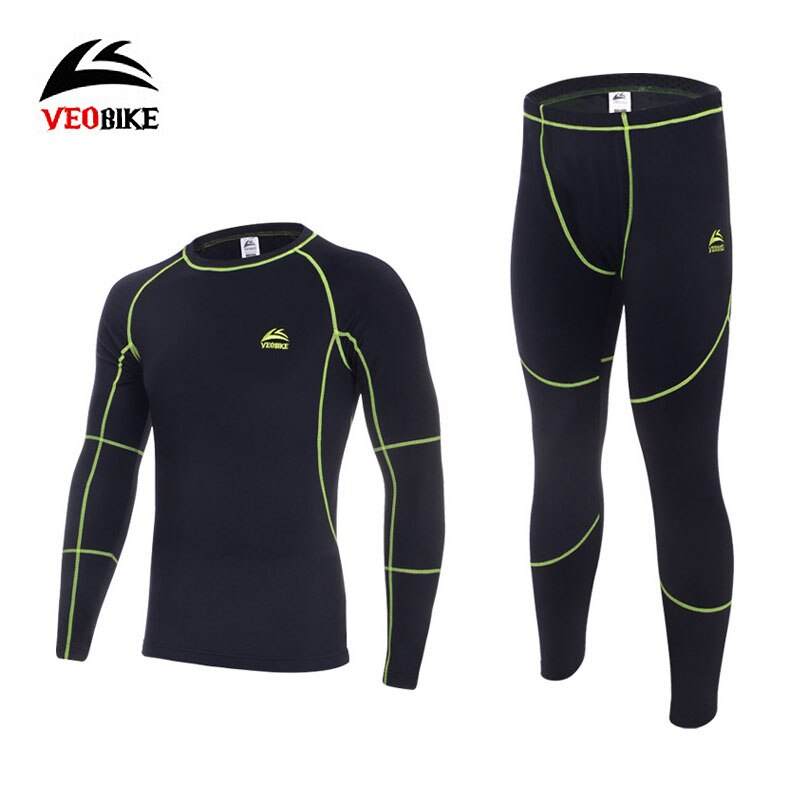 Men's Thermal Underwear Male Apparel Sets Autumn Winter Warm Clothes Riding Suit