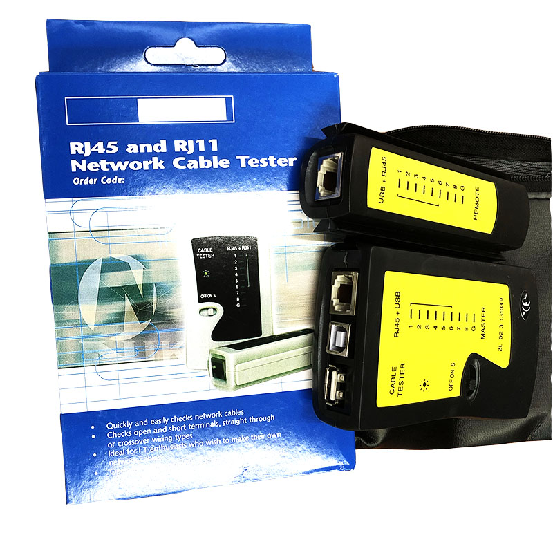Multifunktions-netzwerkkabeltester mit  rj45 usb-anschlüssen, ethernet-lan-netzwerktester, detektor, tracker, netzwerkwerkzeug