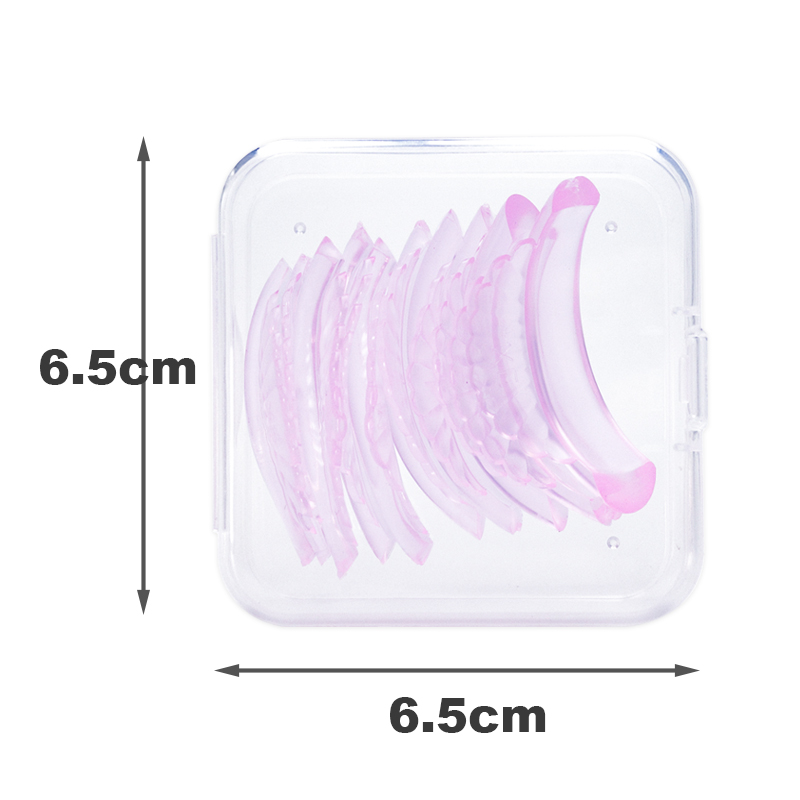 4/5/7 pares de almohadillas para permanente de pestañas de silicona, varillas de levantamiento de pestañas, escudo de reciclaje, rizador de pestañas 3D, accesorios, aplicador, herramientas de maquillaje