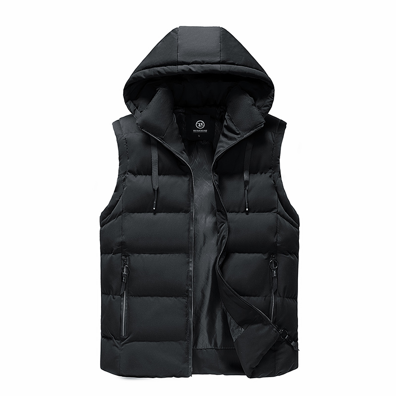 Heren Donsjack - Winddicht, Nekwarmte, Loose Fit, Winter Casual Stijl: Xl / Zwart