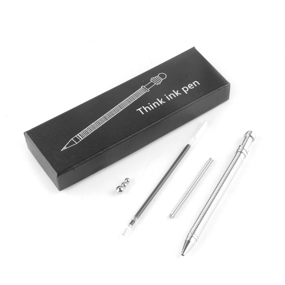 Dekompresyjny magnes sprężynowy długopis obróć magiczne pióro magnetyczne zabawki robić ściskania dekompresyjny prezent zabawne zabawki edukacyjne dla studentów