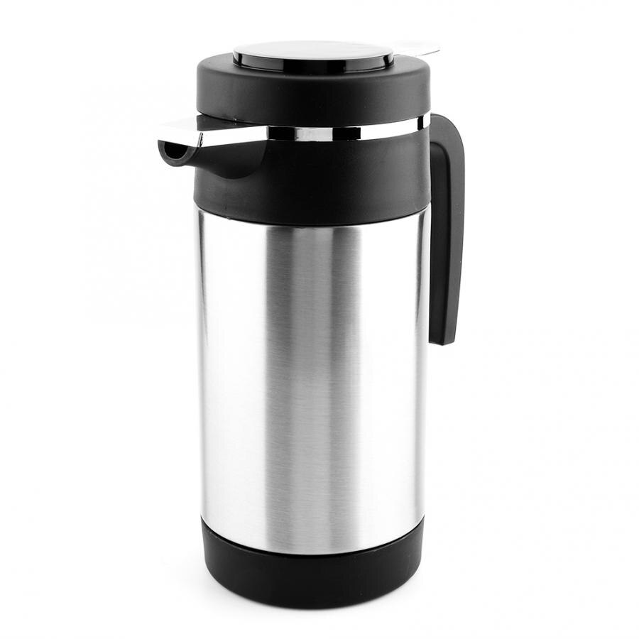 1000 ML Rvs Auto Waterkoker Koffie Thee Thermos Water Verwarming Cup 12 V Auto Heater Auto Accessoires