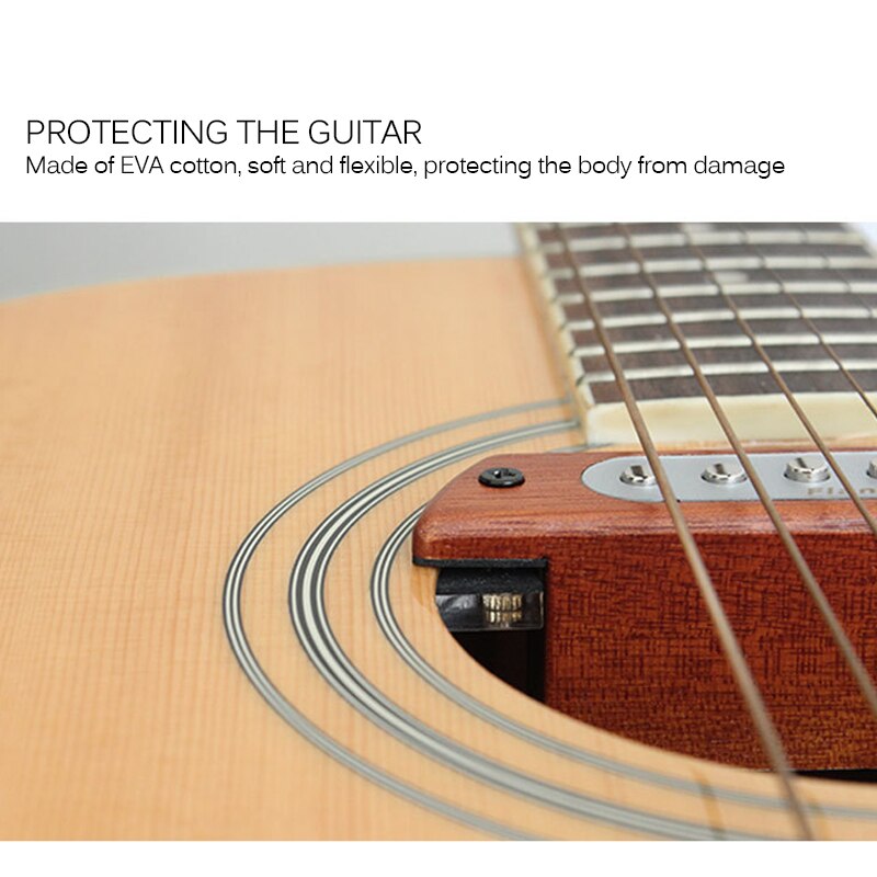 Flanger Akoestische Folk Hout Guitar Sound Hole Pickup Magnetische Guitarra Pickups Voor 39 "/40"/41 "/42" Gitaar Accessoires FP-02