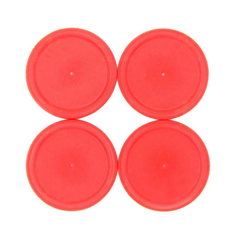 Hot8pcs/set Red Hockey Equipment Tables Table Game Plastic Air Hockey Pushers Puck Game Tables Goalies Accessories