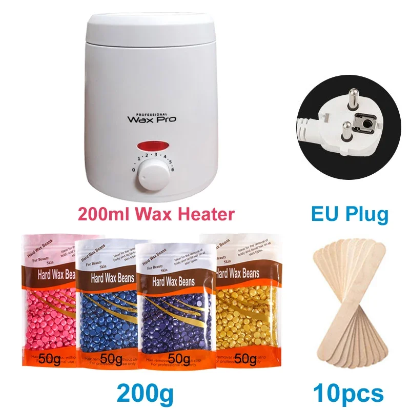 Wachsmaschine zur Haarentfernung, Haarentfernung, Wachsschmelzmaschine, 200 ml, Wachsheizung, Enthaarung, Paraffinwärmer, Wachsen, Tauchtopf: Braun