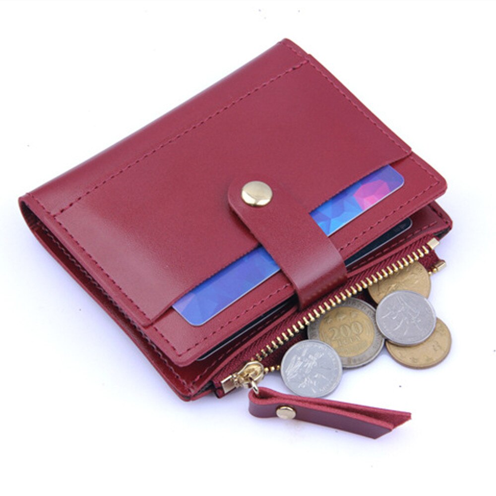 Moda feminina carteira adorável doce cor pequena moeda zíper bolsa pacote de cartão cartera mujer 2020 # t2