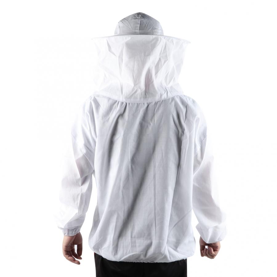 4 unids/set de traje de apicultura equipo para apicultor herramienta Kit chaqueta de apicultura traje cepillo de abeja marco Clip guantes