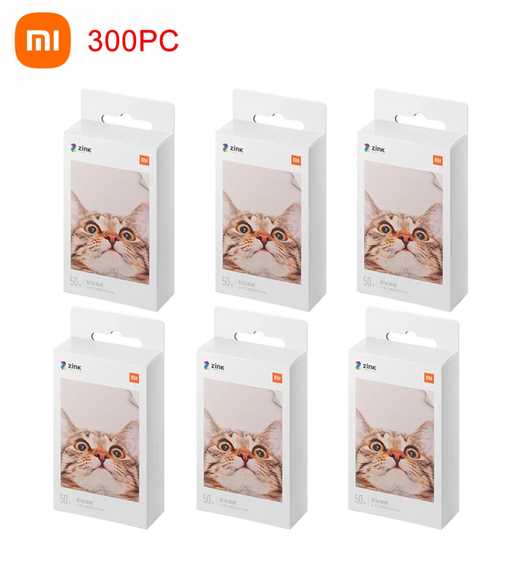 Printer Xiaomi Zink Pocket Printer Papier Zelfklevend Photo Print Lakens Xiaomi 3-Inch Mini Pocket Photo papier