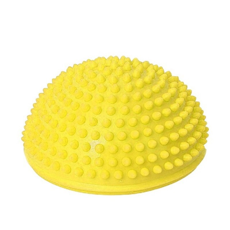 ! Equipo de entrenamiento de pelota para masajes en los pies, pelota de equilibrio, Media pelota para Yoga, entrenamiento de habilidades de equilibrio de PVC de 16cm, 2 uds.