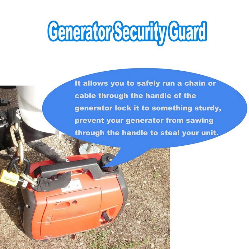 Generator Theft Deterrent Bracket Protection Fit for Honda Generator EU2200I, EU2000I, EU2000I Comp, EU2000I Camo Generator