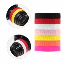 Meking Silicone coloré suivre bague de mise au point pour Canon DSLR lentille filtre anti-dérapant zoom contrôle élastique