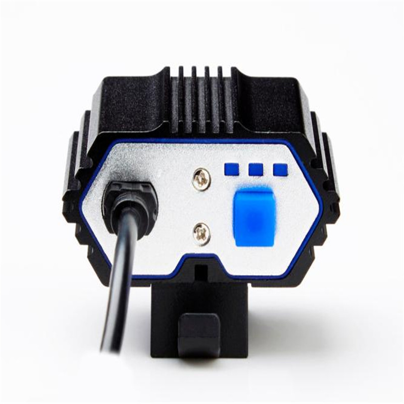 6000 lm 2 X CREE XM-L T6 doprowadziło USB wodoodporna lampa rowerowa Headligh