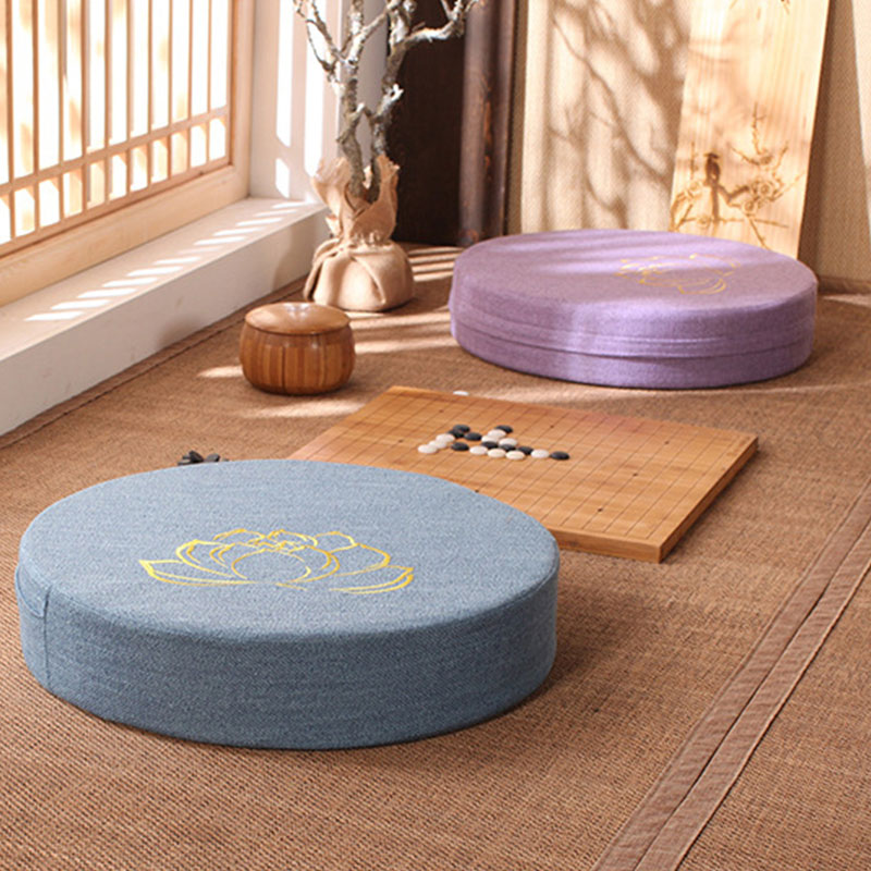 40 x 6cm yoga meditere hård tekstur pude aftagelig vaskbar ryglæn pude japan tatami madras tæpper puf futon sæde pude