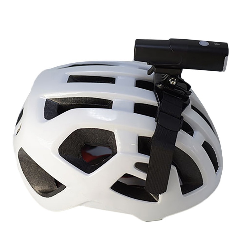 Bicycle Helmet Holder Headlight Helmet Mount Strips Bike MTB Bike Lights Holder MTB Bike Universal Parts Helmet Light Holder